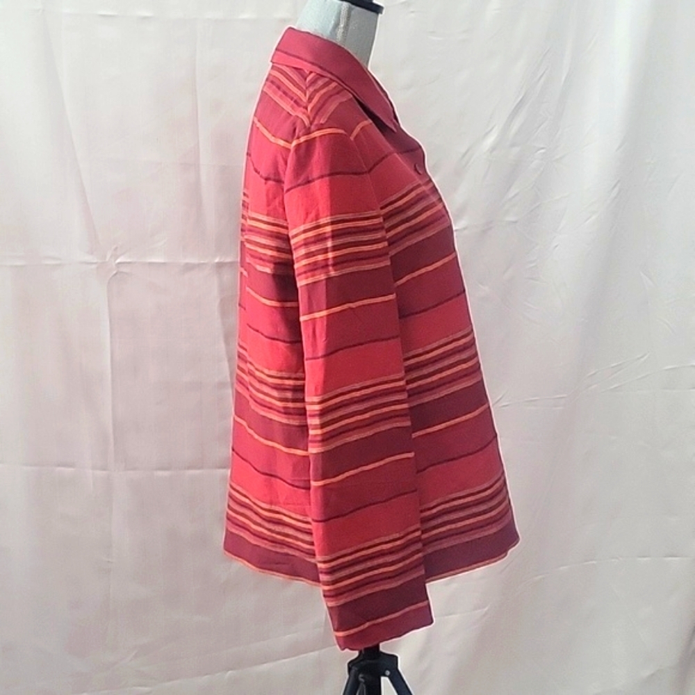 RENA ROWAN Brick Red Designer Jacket, Size: 14 - Picture 7 of 9